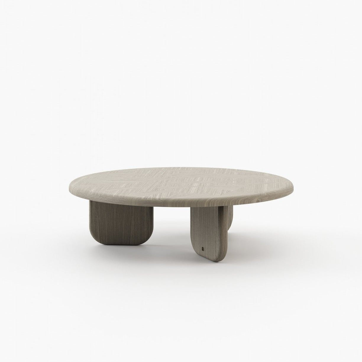 Laskasas WILLIAMS Coffee Table Aged Oak Veneer Matte - Araco Interiors