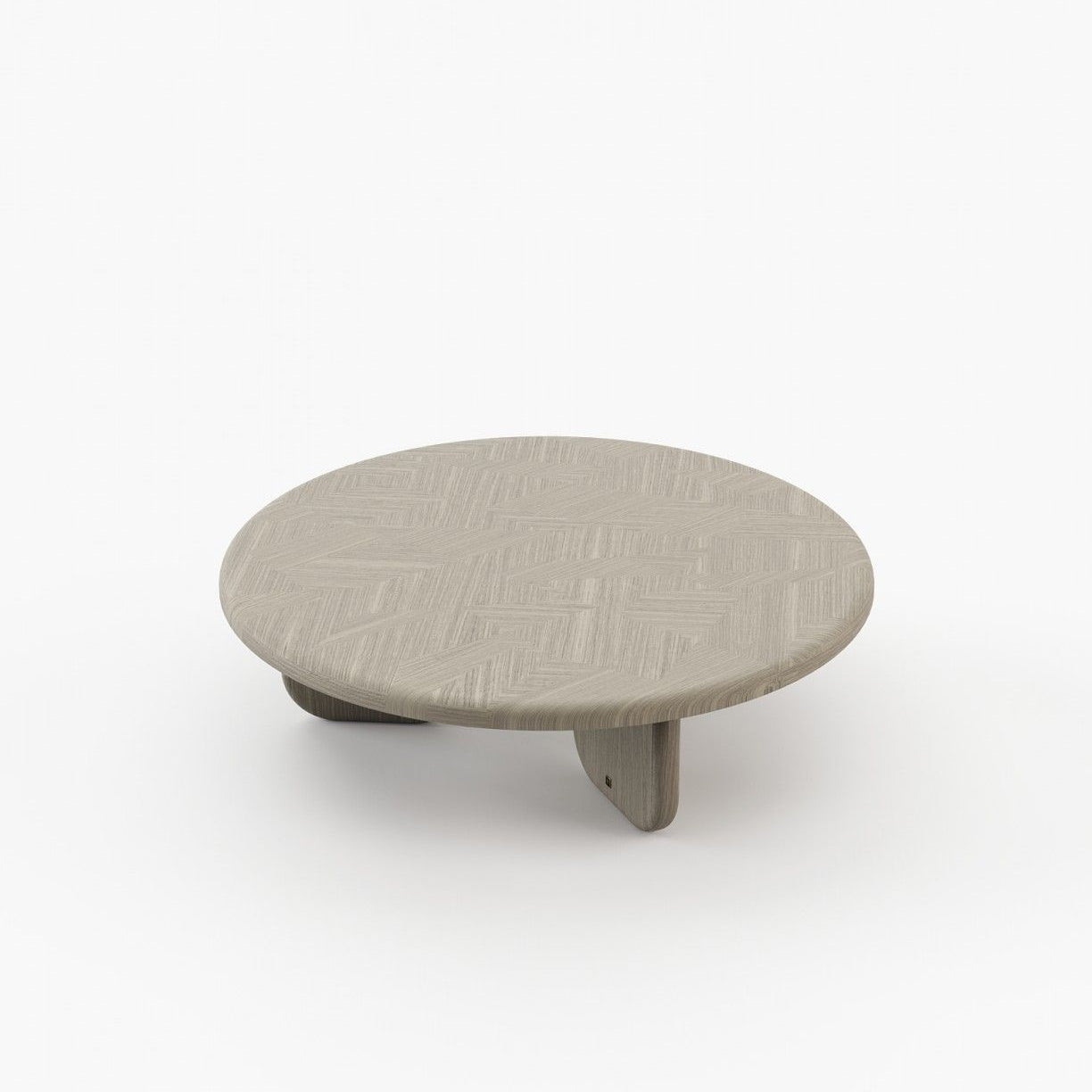 Laskasas WILLIAMS Coffee Table Aged Oak Veneer Matte - Araco Interiors