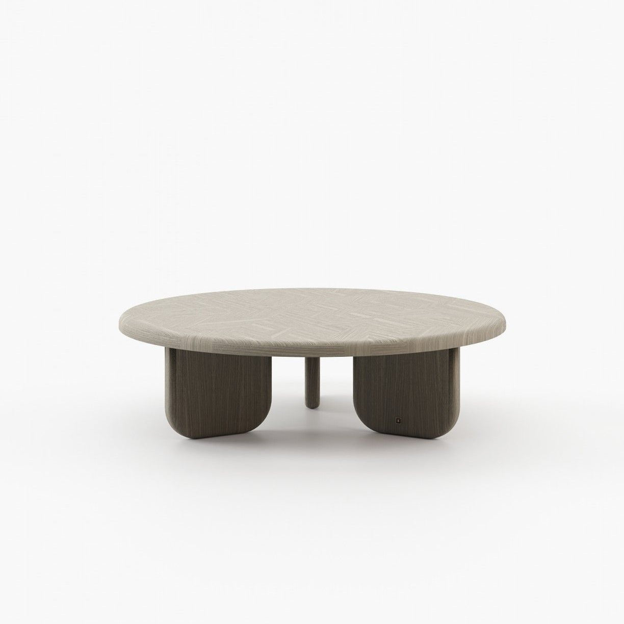 Laskasas WILLIAMS Coffee Table Aged Oak Veneer Matte - Araco Interiors