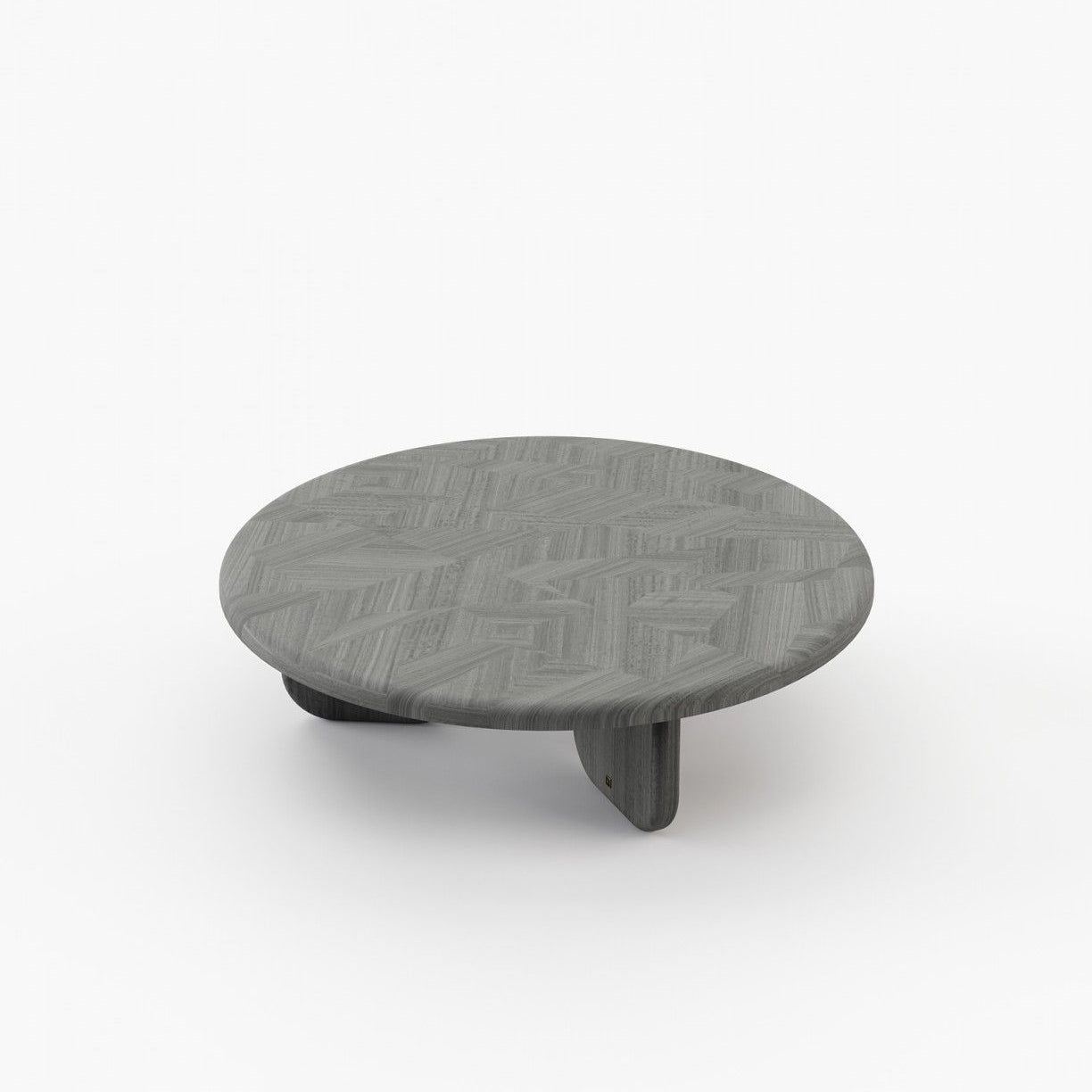 Laskasas WILLIAMS Coffee Table Grey Eucalyptus Veneer Matte - Araco Interiors