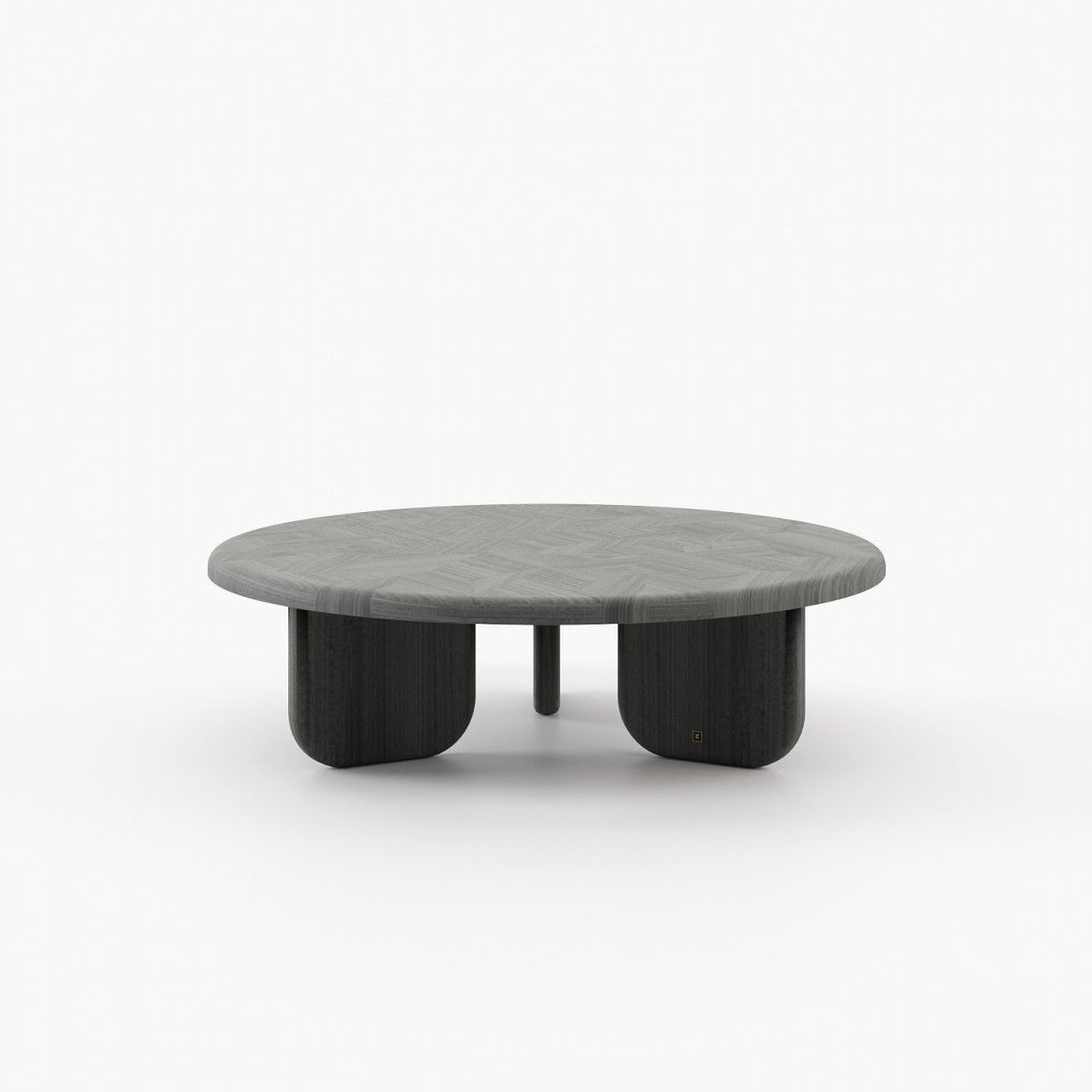 Laskasas WILLIAMS Coffee Table Grey Eucalyptus Veneer Matte - Araco Interiors