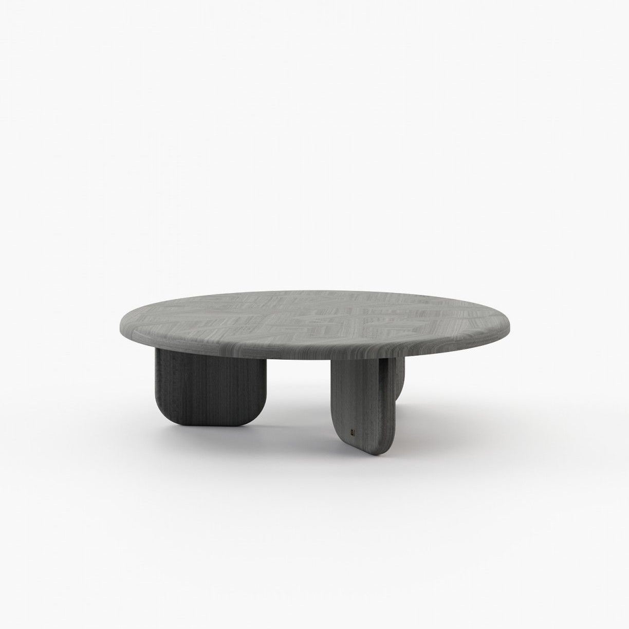 Laskasas WILLIAMS Coffee Table Grey Eucalyptus Veneer Matte - Araco Interiors