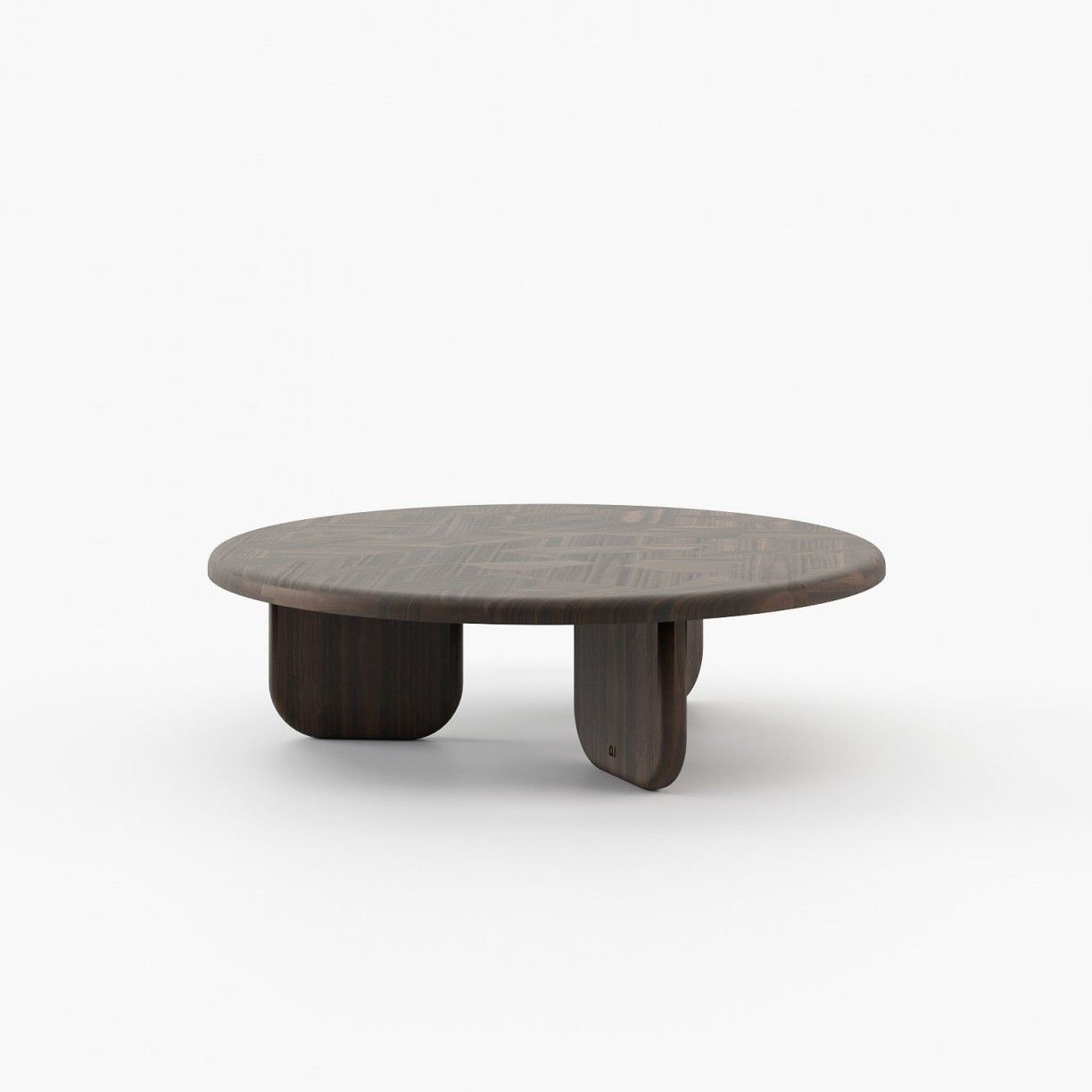 Laskasas WILLIAMS Coffee Table Smoked Eucalyptus Veneer Matte - Araco Interiors