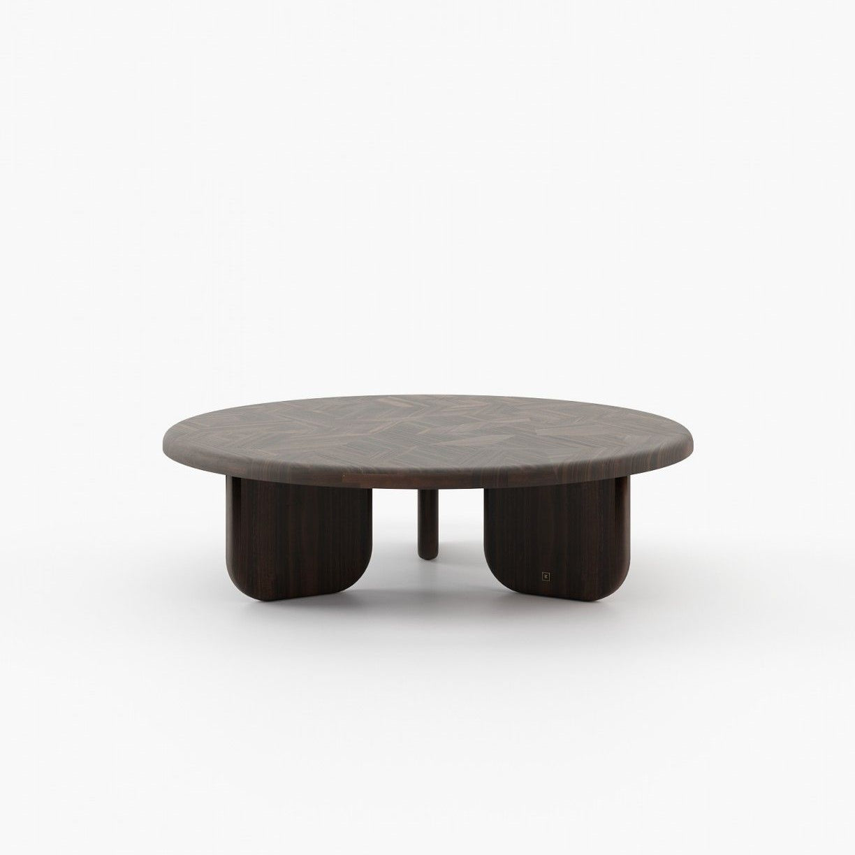 Laskasas WILLIAMS Coffee Table Smoked Eucalyptus Veneer Matte - Araco Interiors
