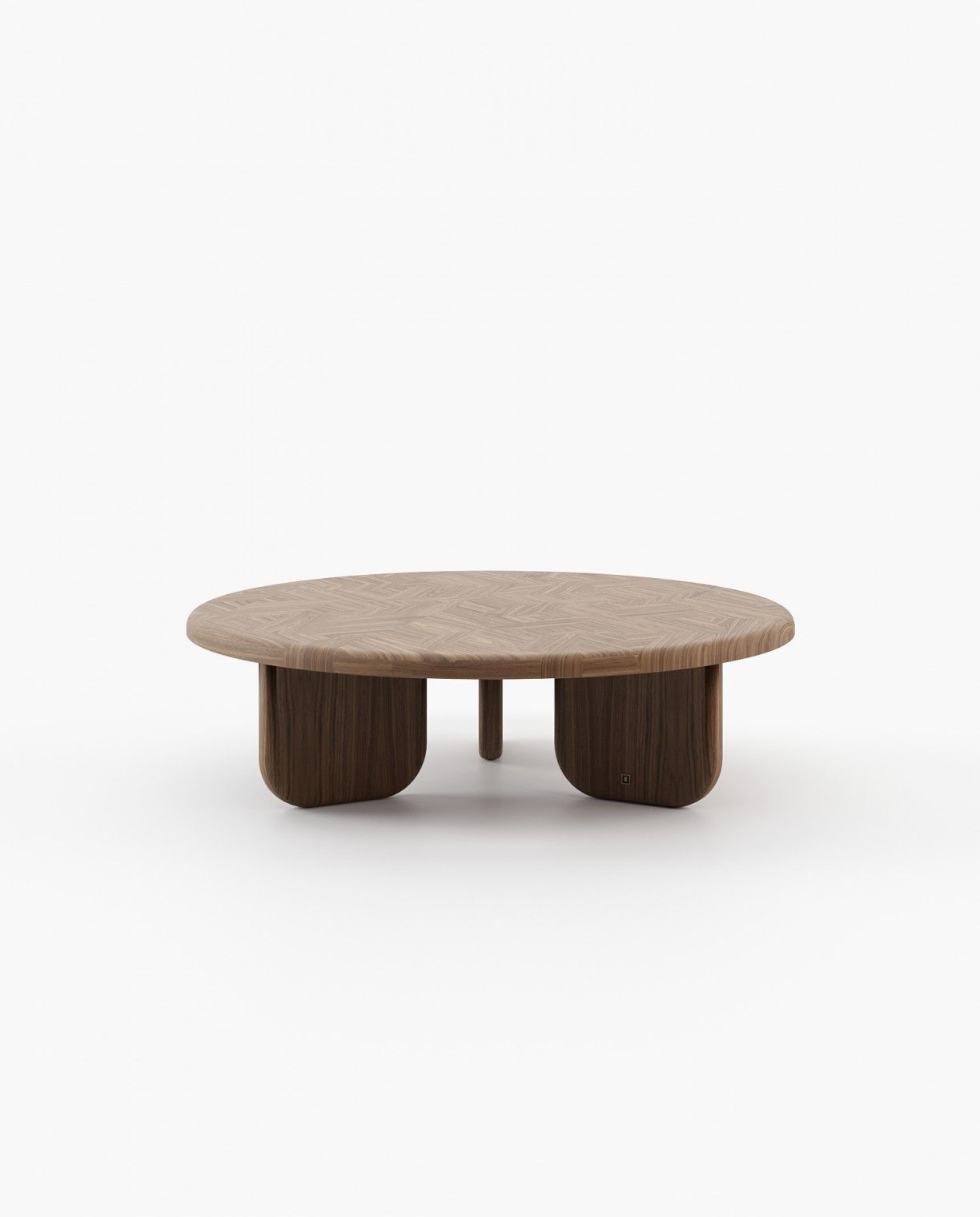 Laskasas WILLIAMS Coffee Table Walnut Veneer Matte - Araco Interiors