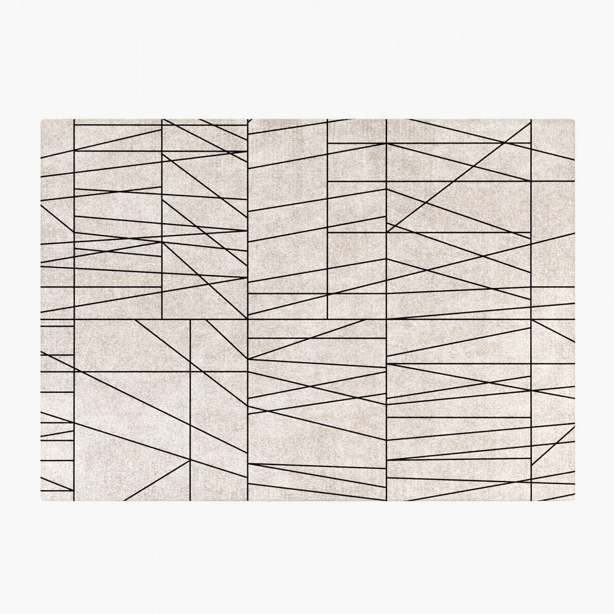 Laskasas WIRE Carpet & Rug Wire Diamond + Black - Araco Interiors