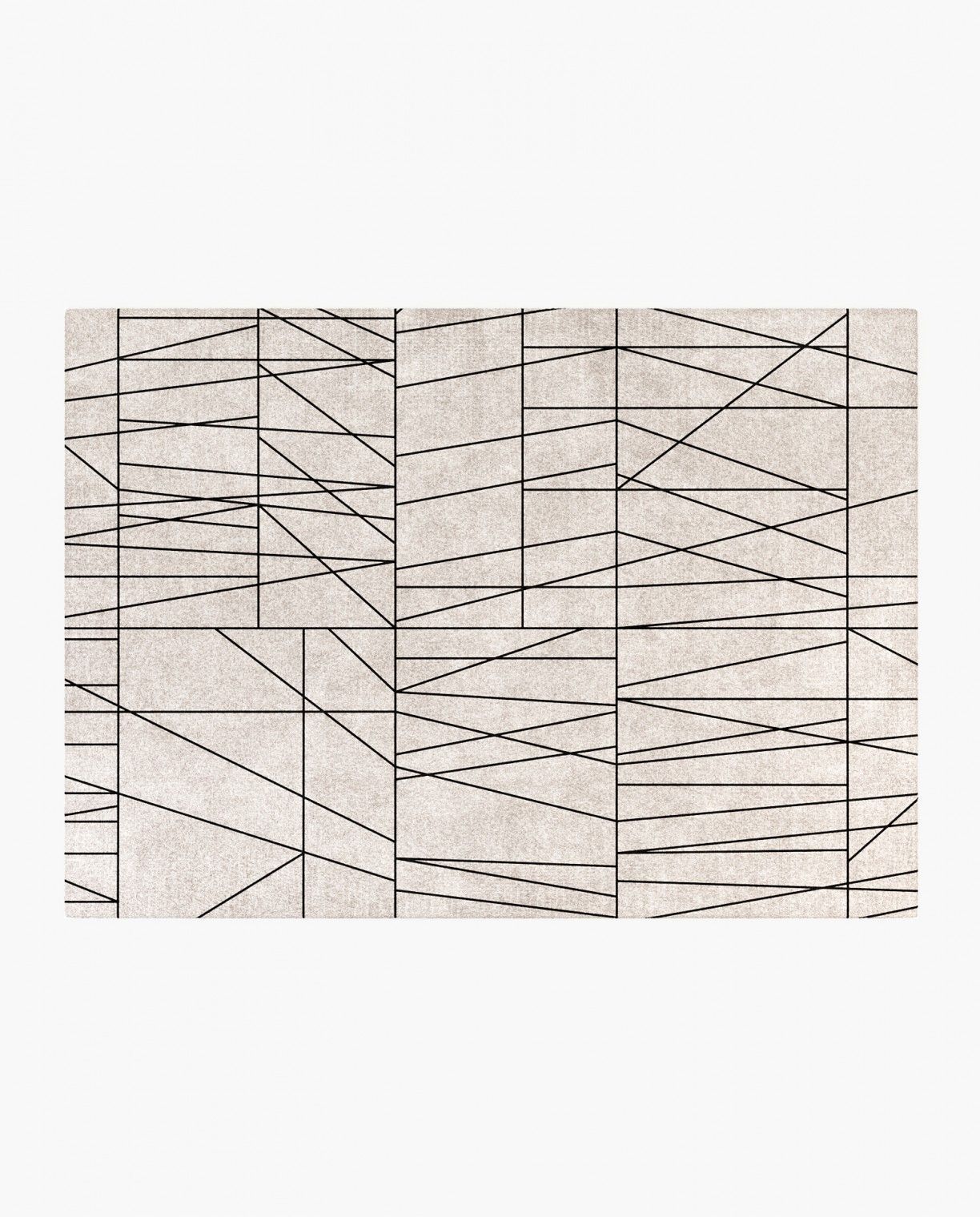 Laskasas WIRE Carpet & Rug Wire Diamond + Black - Araco Interiors