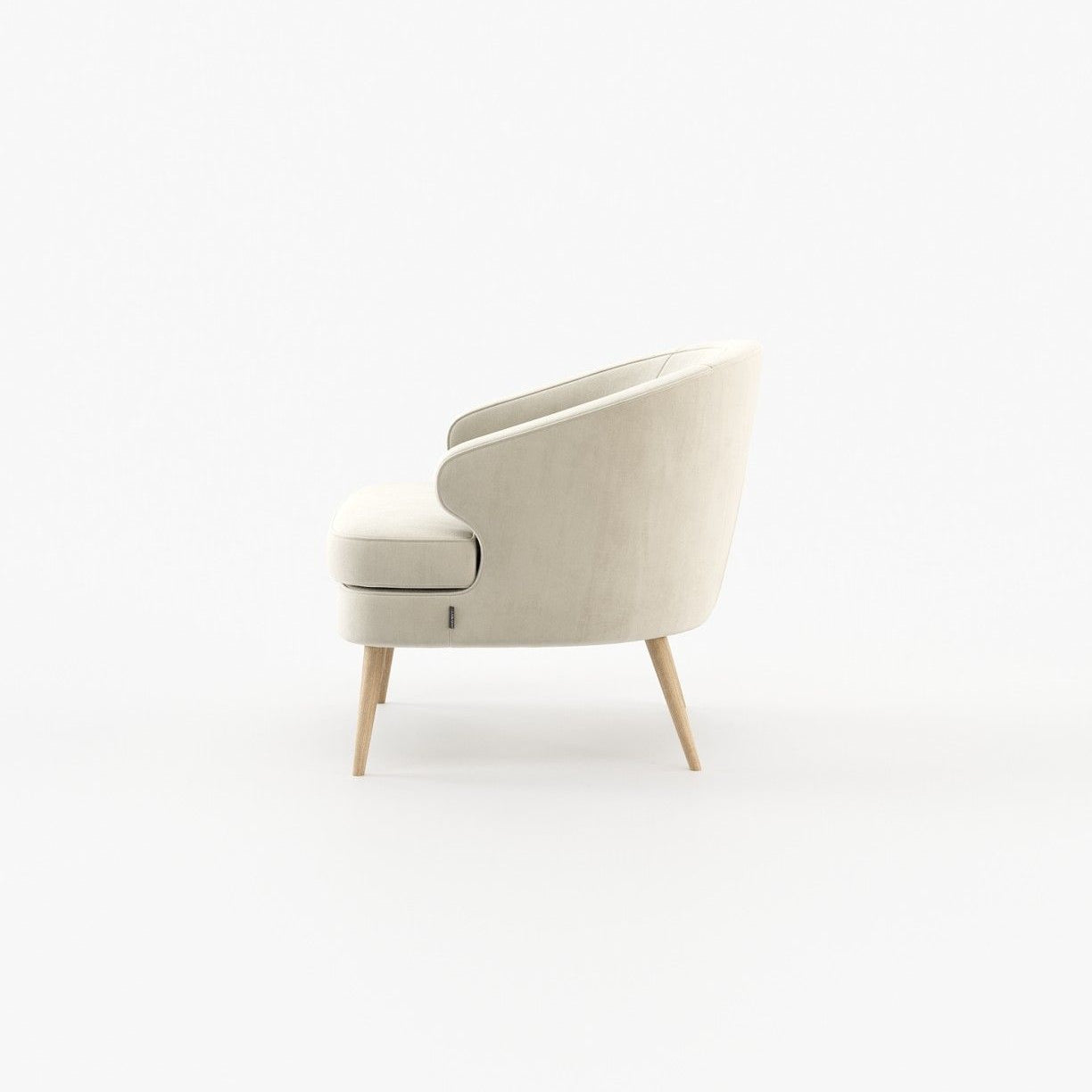Laskasas XANGAI Armchair Vienna Cream - Araco Interiors