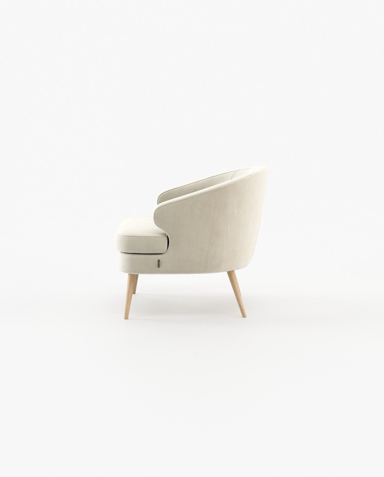 Laskasas XANGAI Armchair Vienna Cream - Araco Interiors