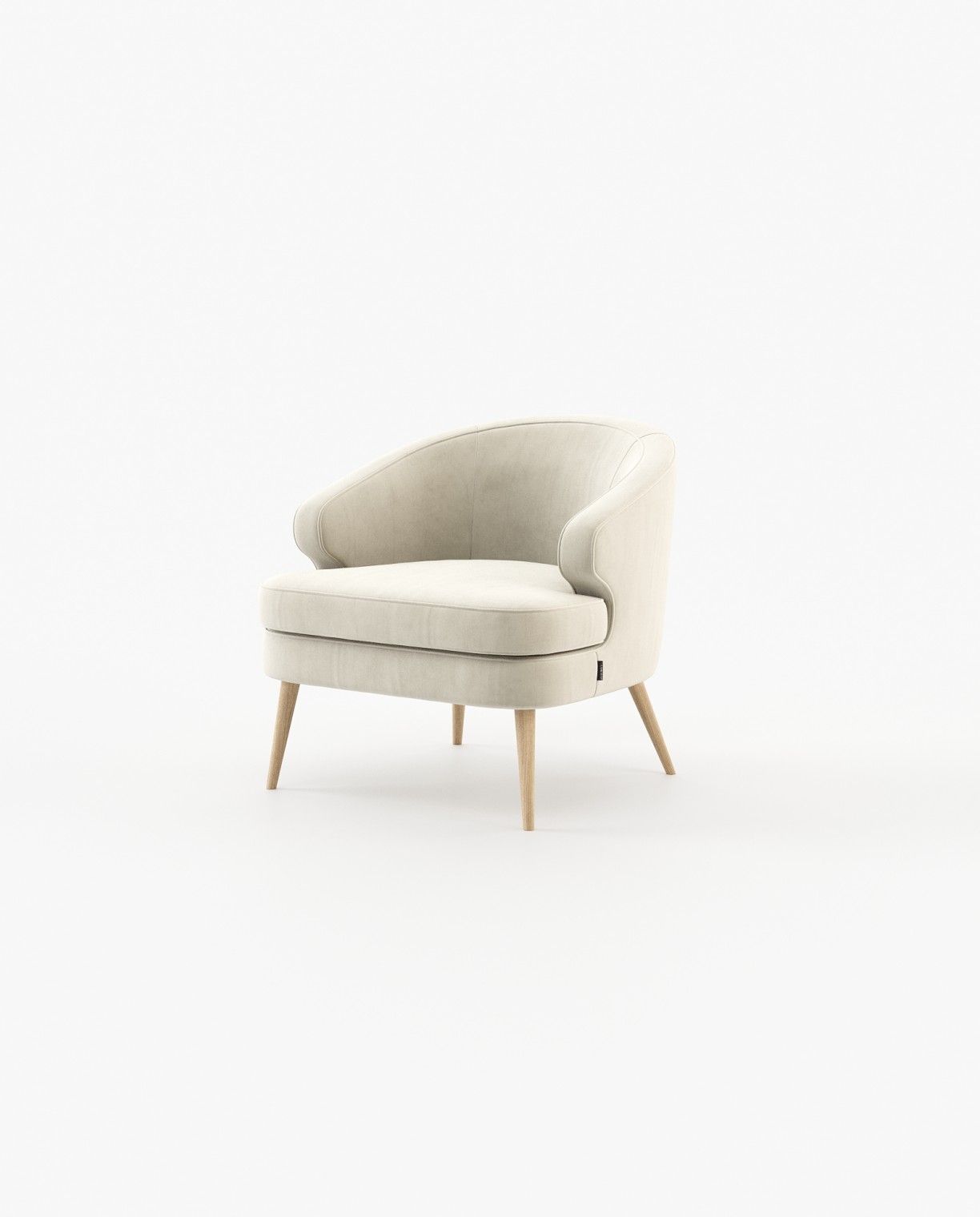 Laskasas XANGAI Armchair Vienna Cream - Araco Interiors