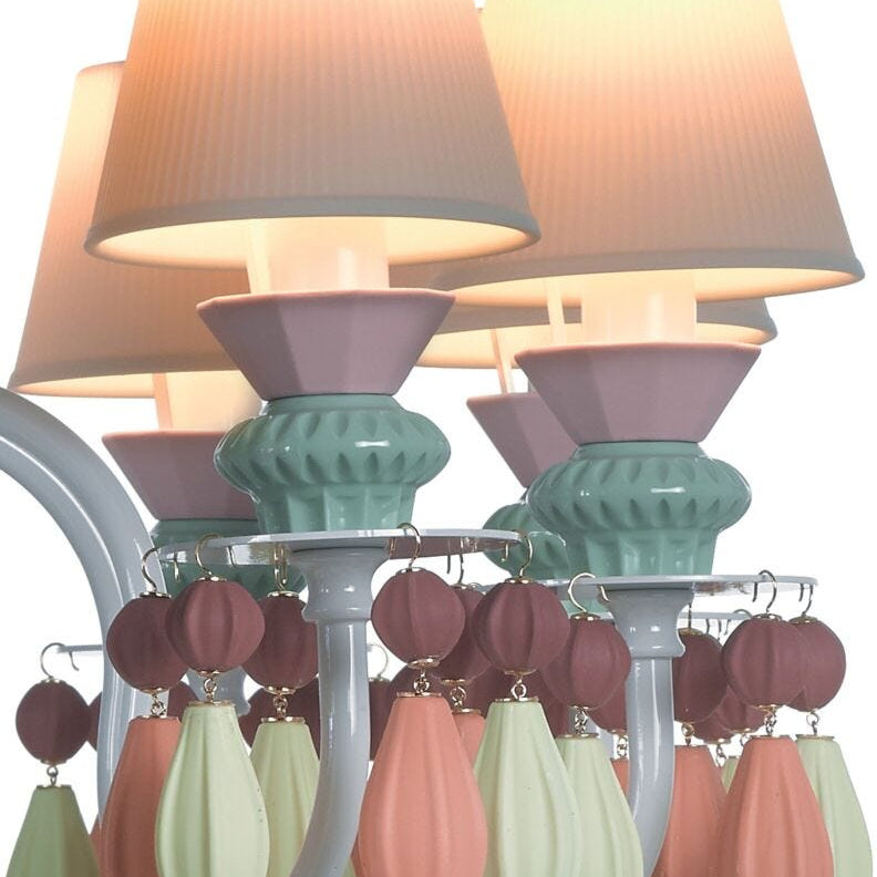 Lladro Belle De Nuit Chandelier 12 Lights - Multicolour (CE/UK/CCC) - Araco Interiors