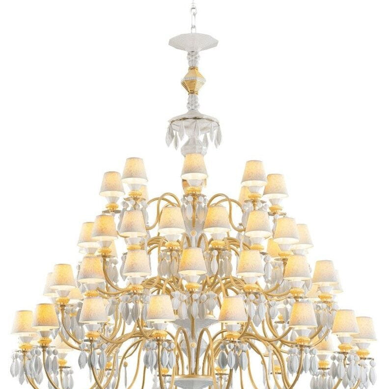 Lladro Belle De Nuit Chandelier 56 Lights - Gold (CE/UK) - Araco Interiors