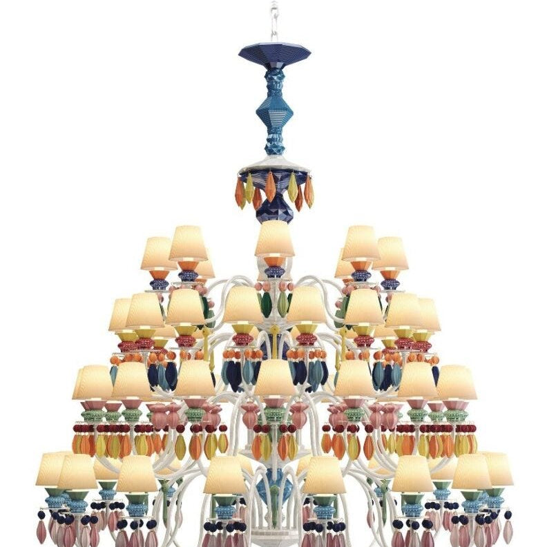 Lladro Belle De Nuit Chandelier 56 Lights - Multicolour (CE/UK) - Araco Interiors
