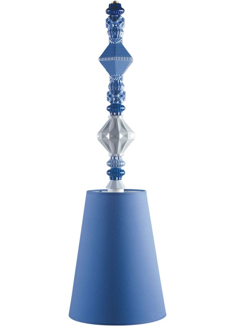 Lladro Belle De Nuit Pendant Lamp II - blue (CE/UK/CCC) - Araco Interiors