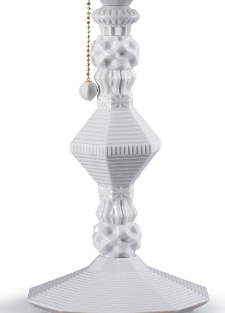 Lladro Belle De Nuit Table Lamp - White - Araco Interiors