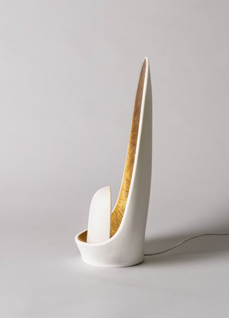 Lladro Blossom wall light(white - gold)(CE/UK/CCC - Araco Interiors