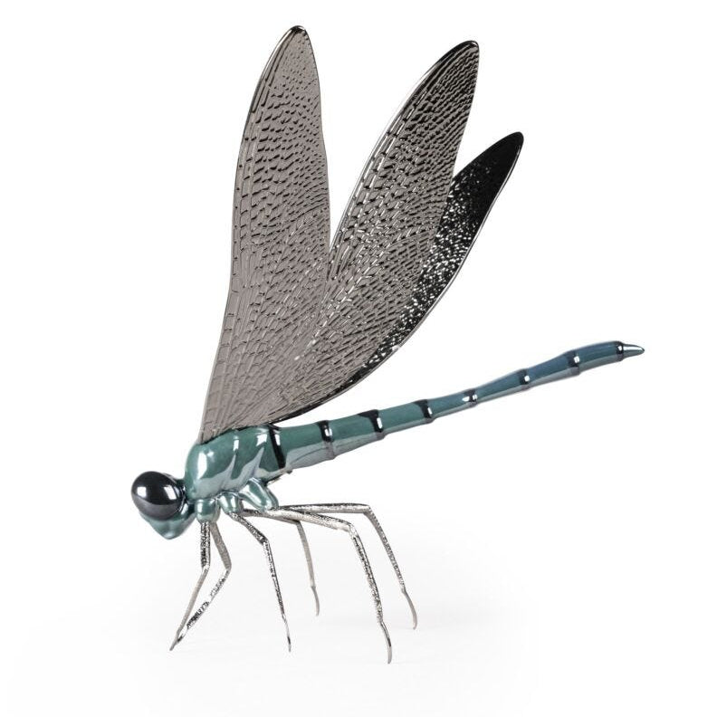Lladro Dragonfly Green - Araco Interiors