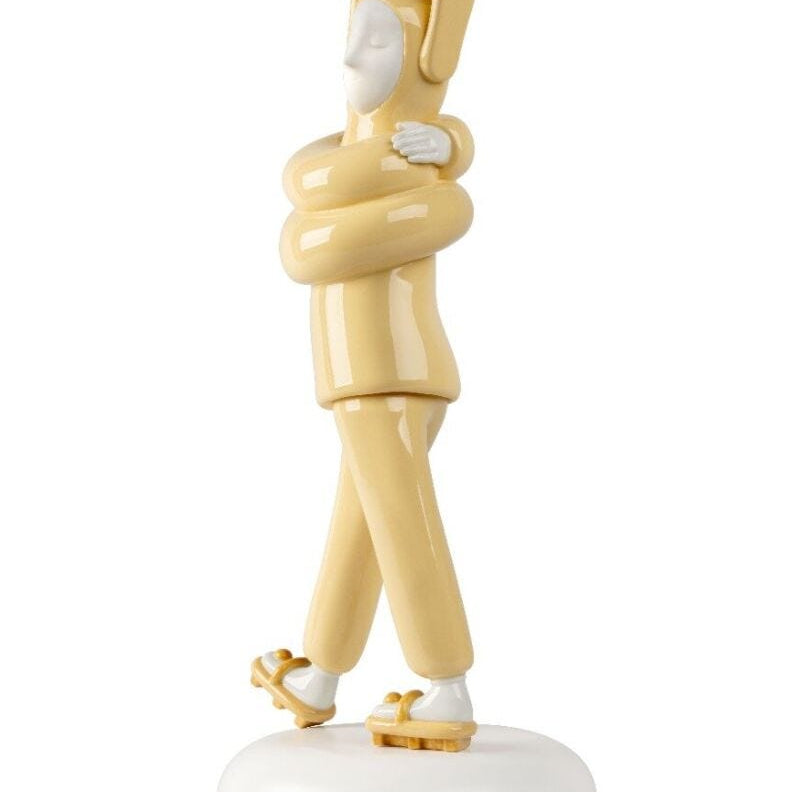 Lladro Embraced (yellow) Yellow - Araco Interiors