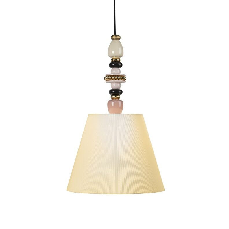 Lladro Firefly Ceiling Lamp (pink - gold)(CE/UK/CCC) - Araco Interiors