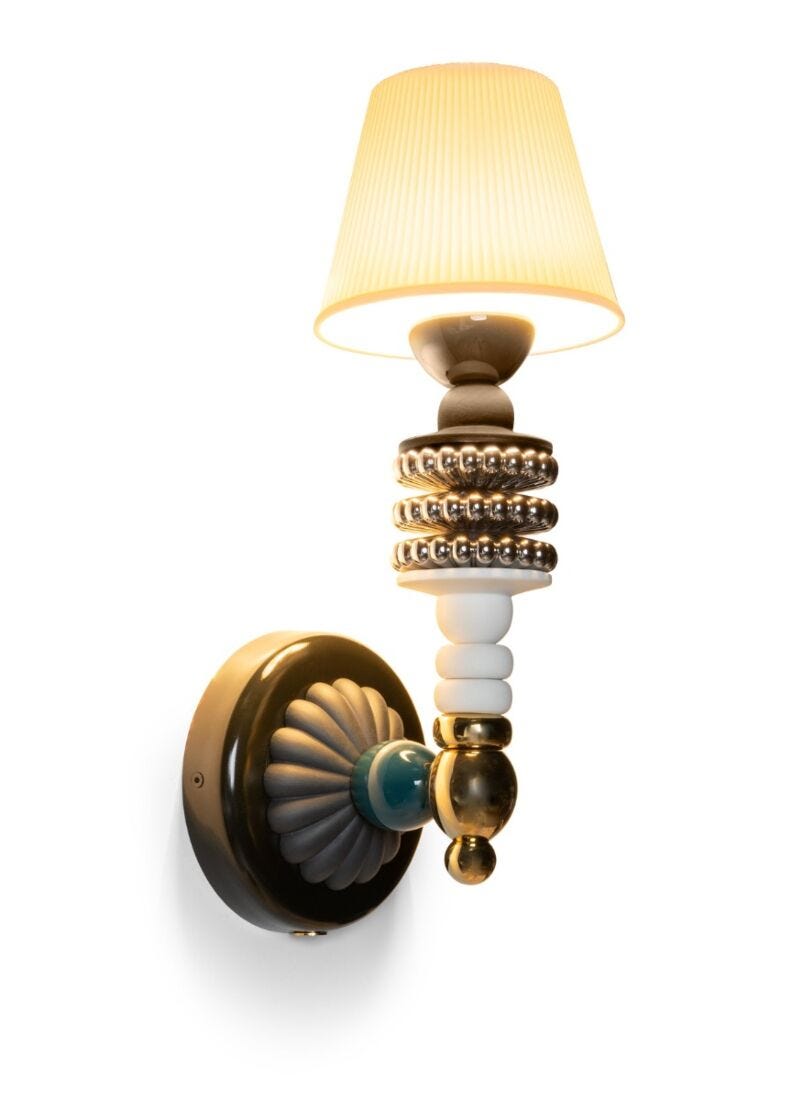 Lladro Firefly wall light by Olga Hanono (CE/UK - Araco Interiors