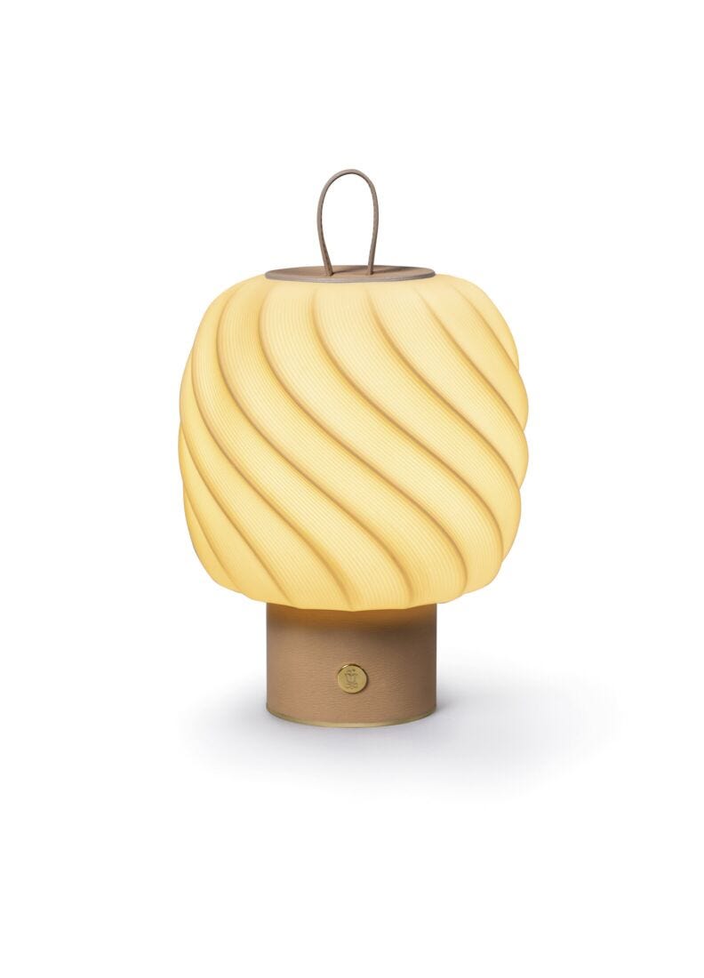 Lladro Ice Cream portable lamp (M) (nude) - Araco Interiors