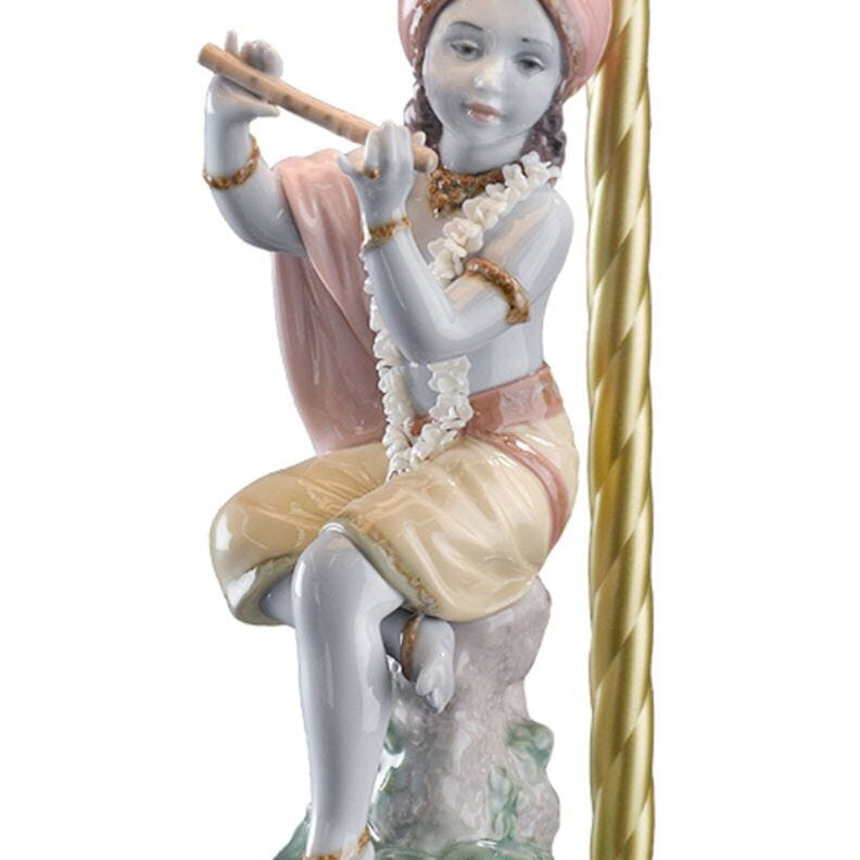 Lladro Lord Krishna - Lamp (UK) - Araco Interiors
