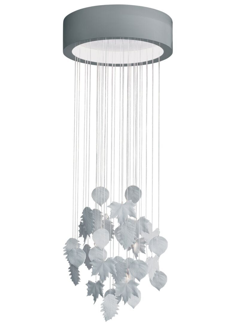 Lladro Magic Forest chand. 0,60m - white (CE/UK) White - Araco Interiors