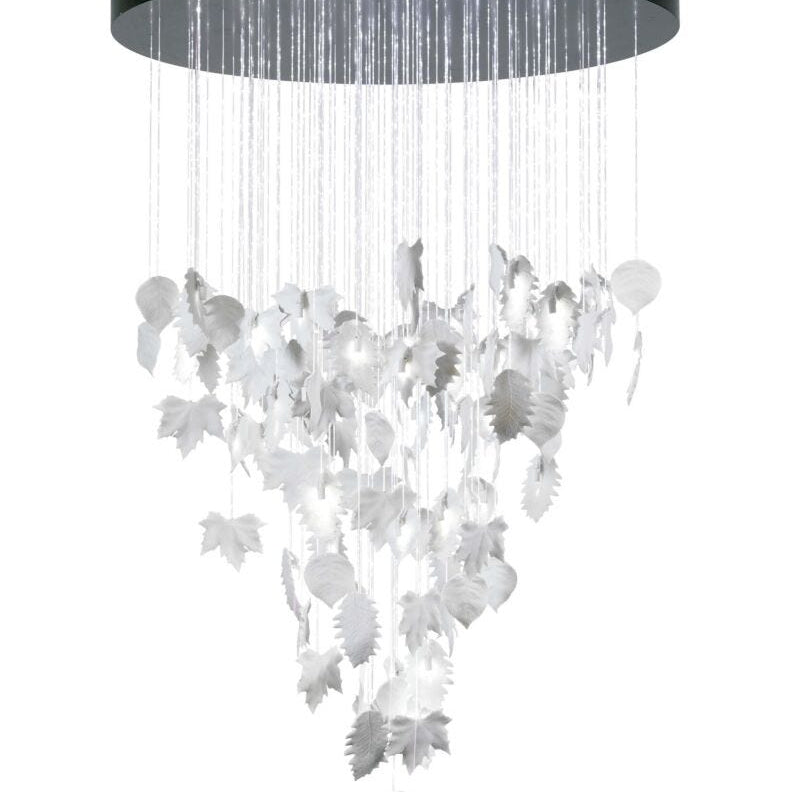 Lladro Magic Forest chand. 1,10 m - white (CE/UK) White - Araco Interiors