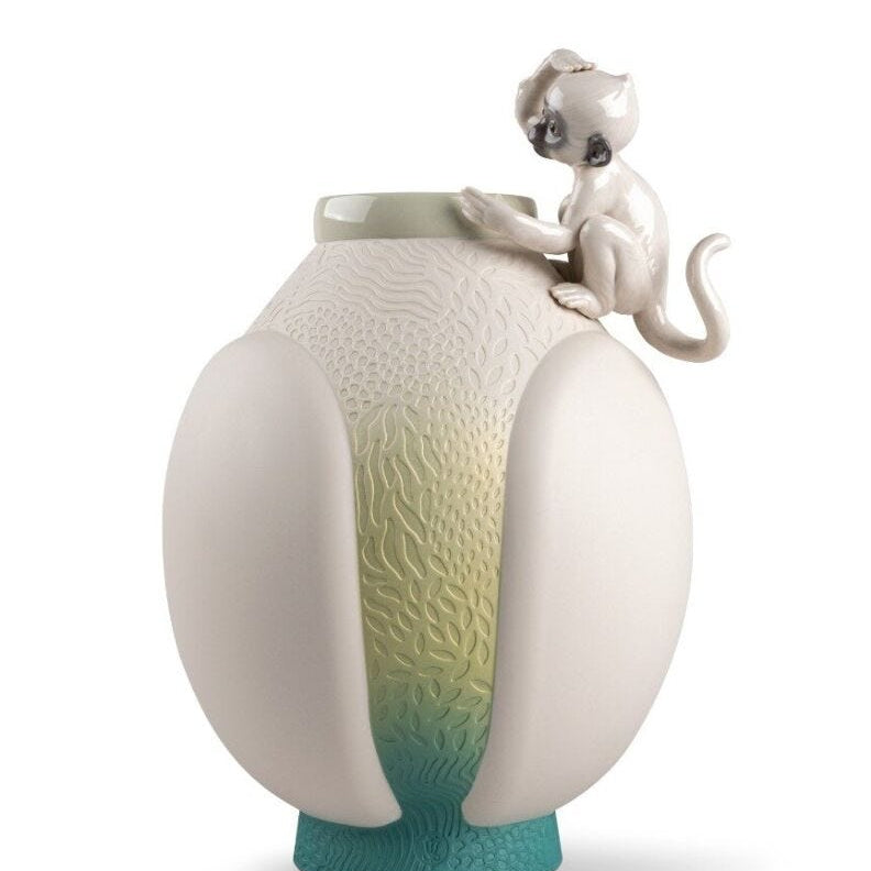 Lladro Monkey Vase - Araco Interiors