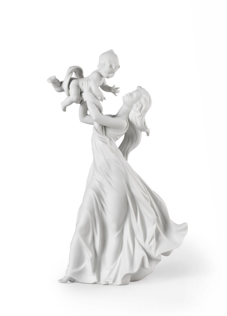 Lladro My Little Sweetie Matte White - Araco Interiors