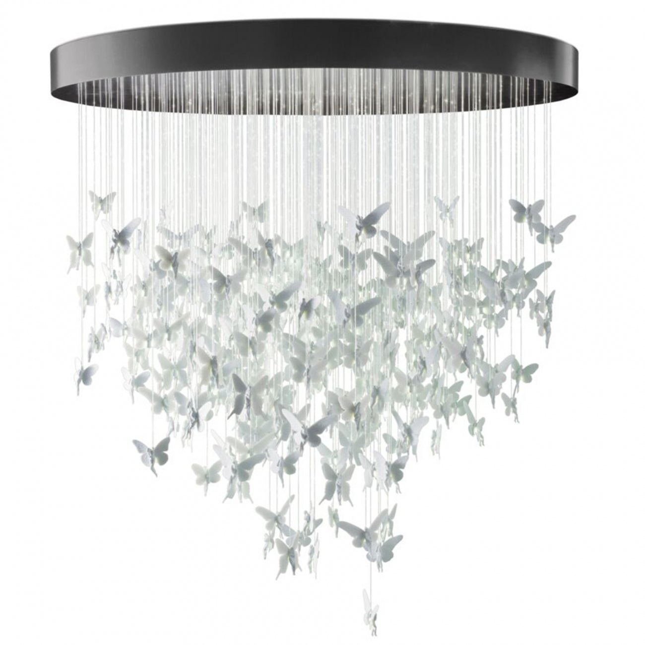 Lladro Niagara chandelier 2 m (white)(CE/UK) - Araco Interiors