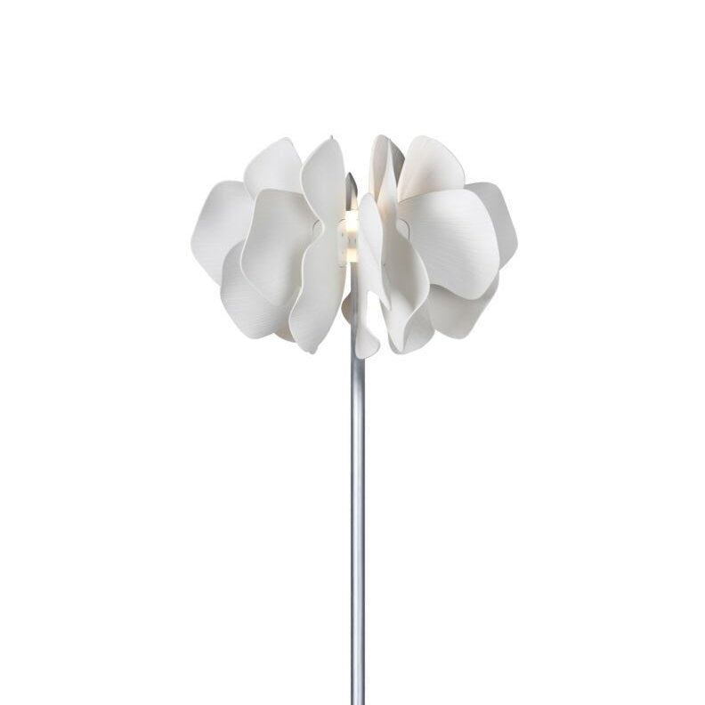 Lladro Nightbloom floor lamp (white)(small)(UK) - Araco Interiors
