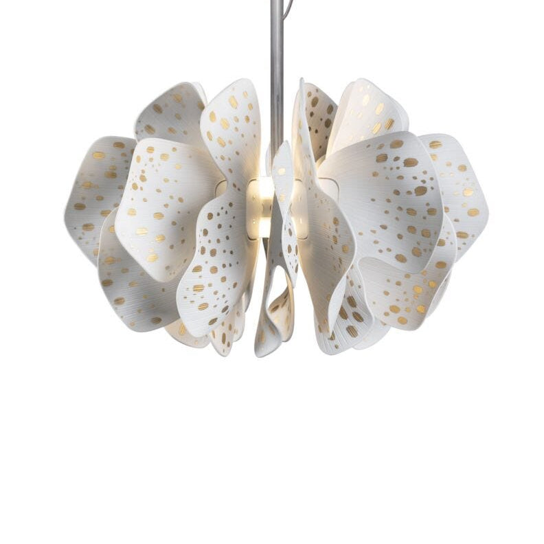 Lladro Nightbloom han.lamp 40cm(wh - gold)(CE/UK) - Araco Interiors