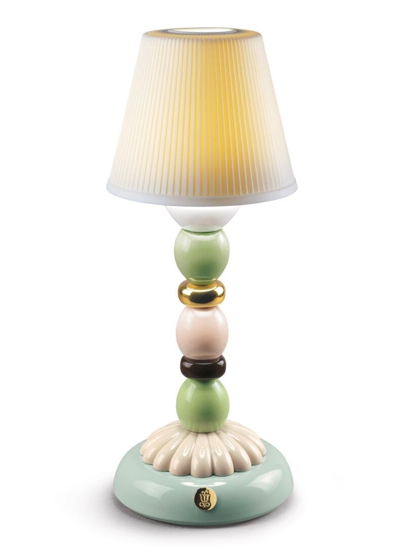 Lladro Palm Firefly lamp (golden fall) - Araco Interiors