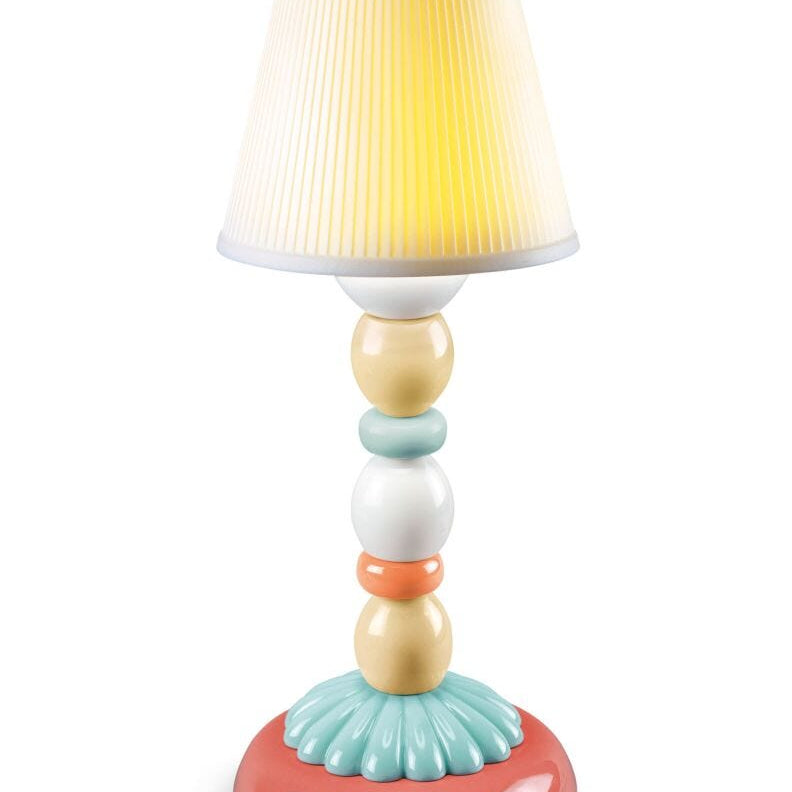 Lladro Palm Firefly lamp (pale blue) - Araco Interiors