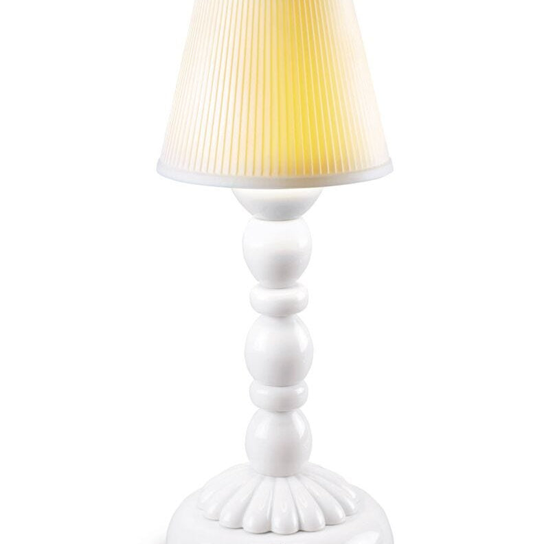 Lladro Palm Firefly lamp (white) - Araco Interiors