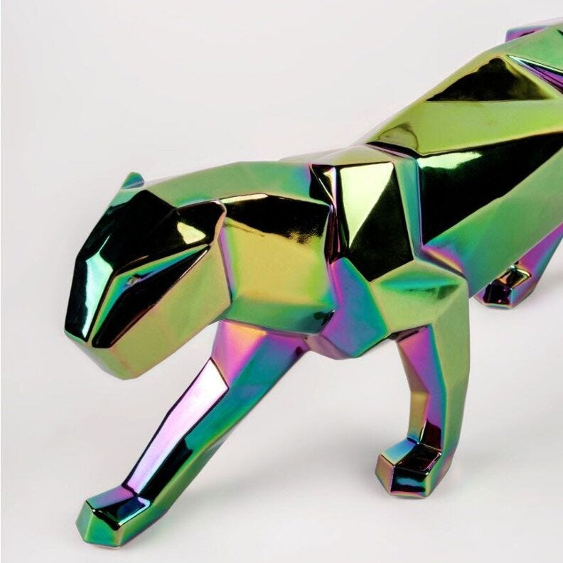 Lladro Panther Iridiscent - Araco Interiors