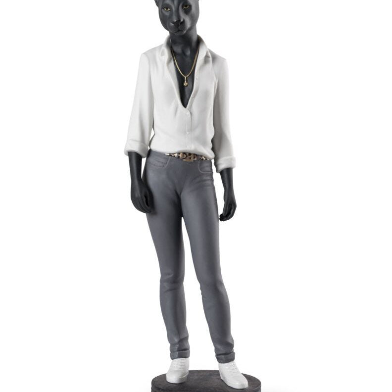 Lladro Panther Woman - Araco Interiors