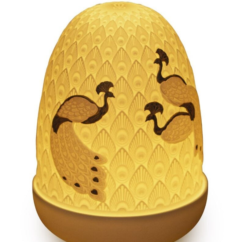 Lladro Peacocks Dome lamp - Araco Interiors