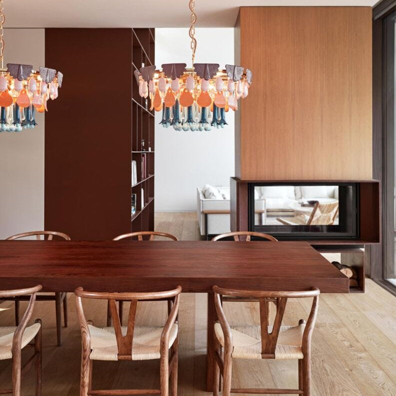 Lladro Seasons Ceiling lamp 70 cm - Fall (CE/UK) - Araco Interiors