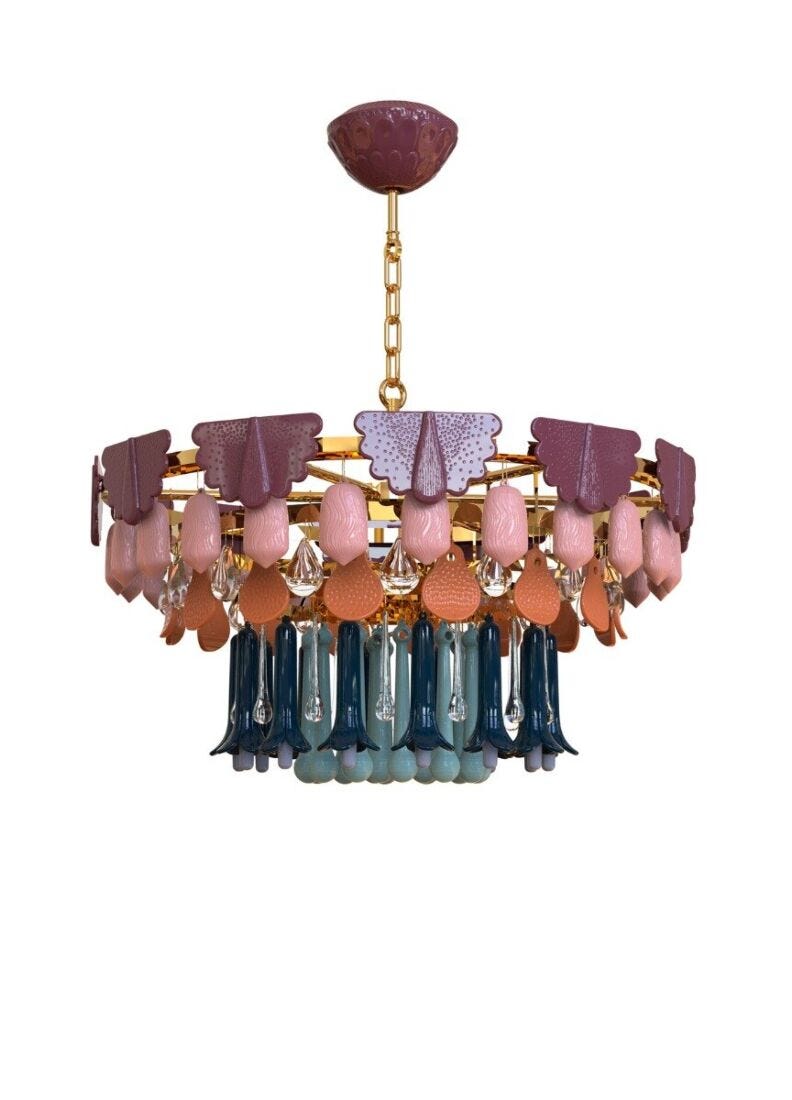 Lladro Seasons Ceiling lamp 70 cm - Fall (CE/UK) - Araco Interiors