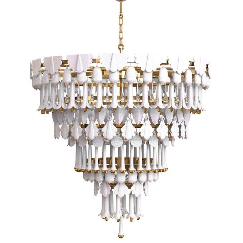 Lladro Seasons Chandelier 100 cm - Sunrise (CE/UK) - Araco Interiors