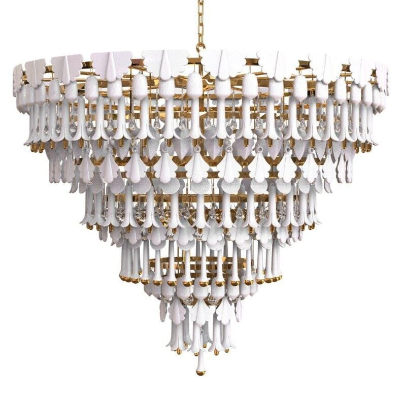 Lladro Seasons Chandelier 140 cm - Sunrise (CE/UK) - Araco Interiors