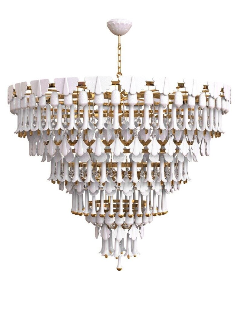 Lladro Seasons Chandelier 140 cm - Sunrise (CE/UK) - Araco Interiors