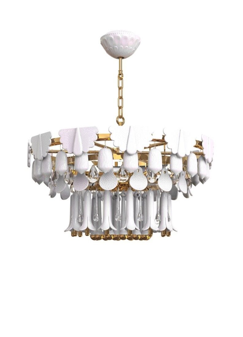 Lladro Seasons Chandelier 70 cm. Sunrise (CE/UK) - Araco Interiors