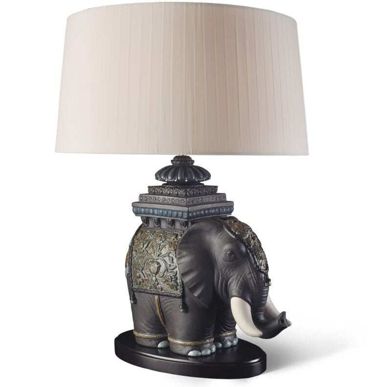 Lladro Siamese elephant - Lamp (UK) - Araco Interiors