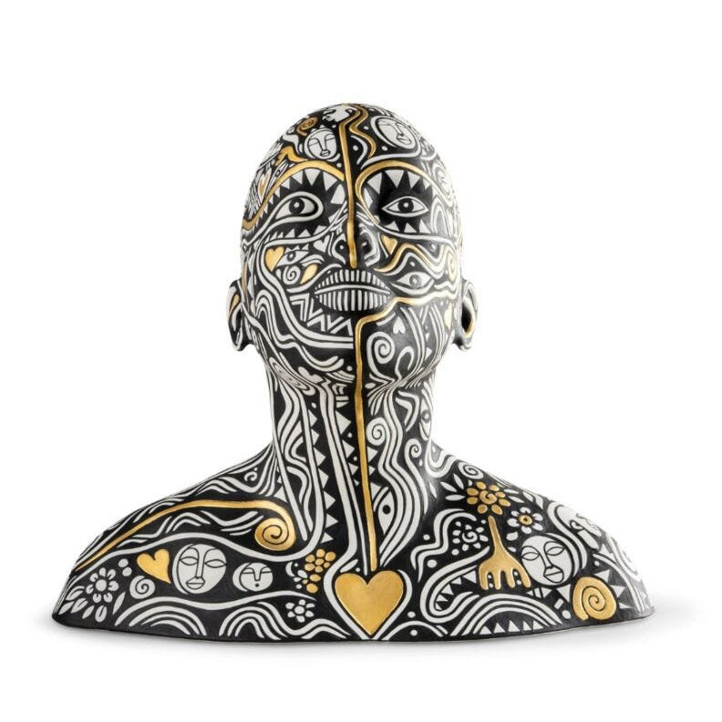 Lladro The Dreamer by Laolu - bust - Araco Interiors