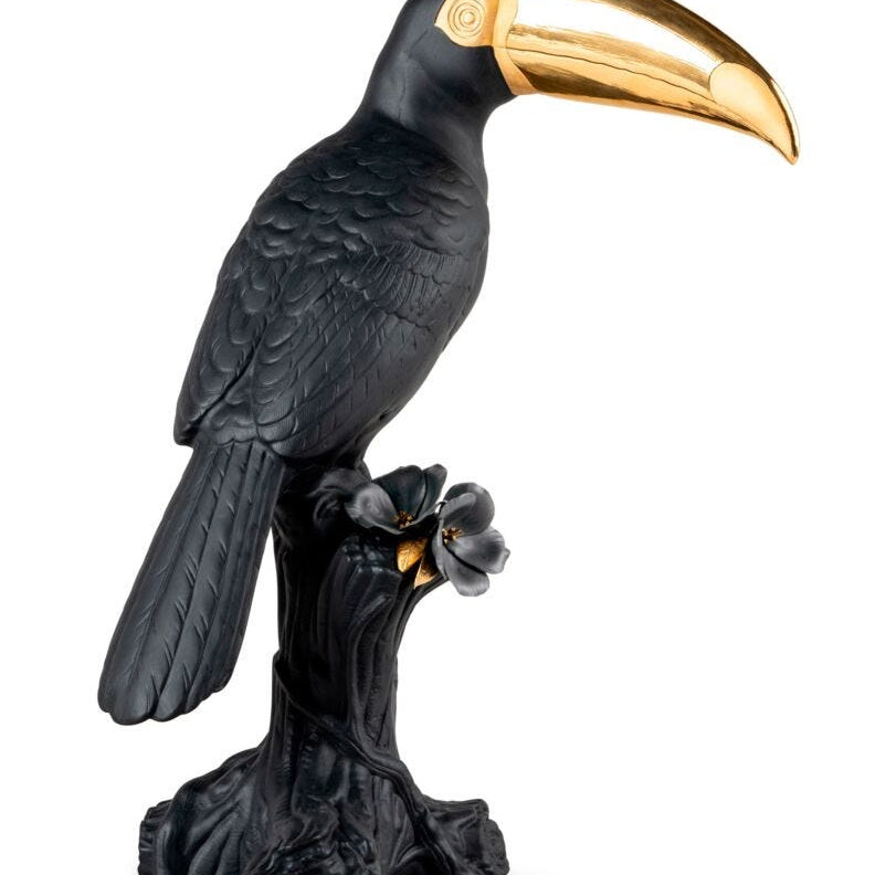 Lladro Toucan Black Gold - Araco Interiors