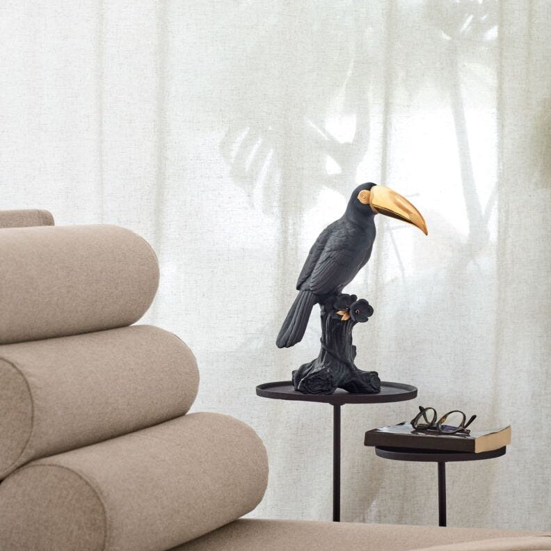 Lladro Toucan Black Gold - Araco Interiors