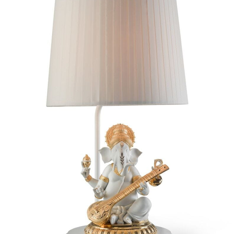 Lladro Veena Ganesha (Re - Deco) - Lamp (UK) - Araco Interiors
